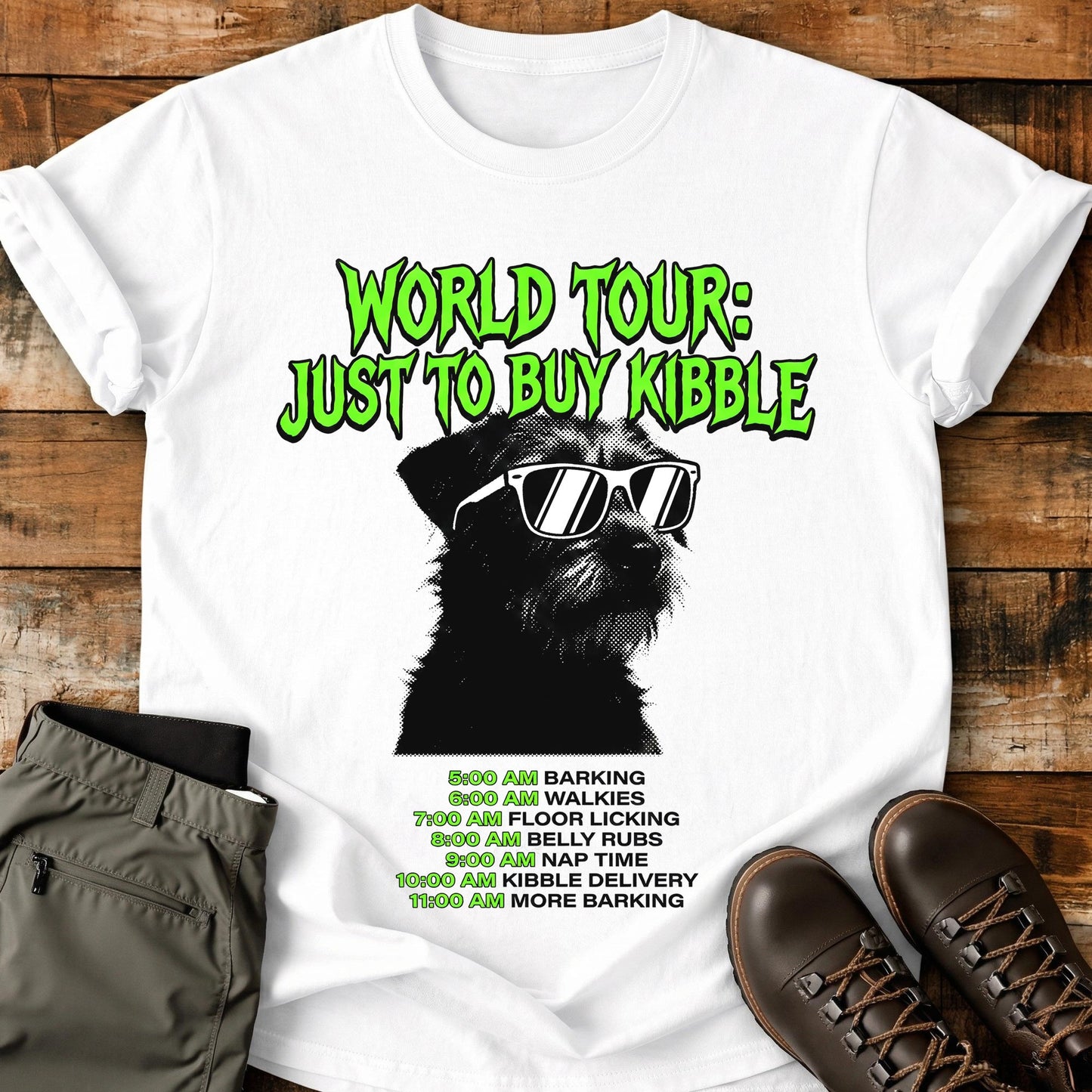 World Tour Just To Buy Kibble T-Shirt