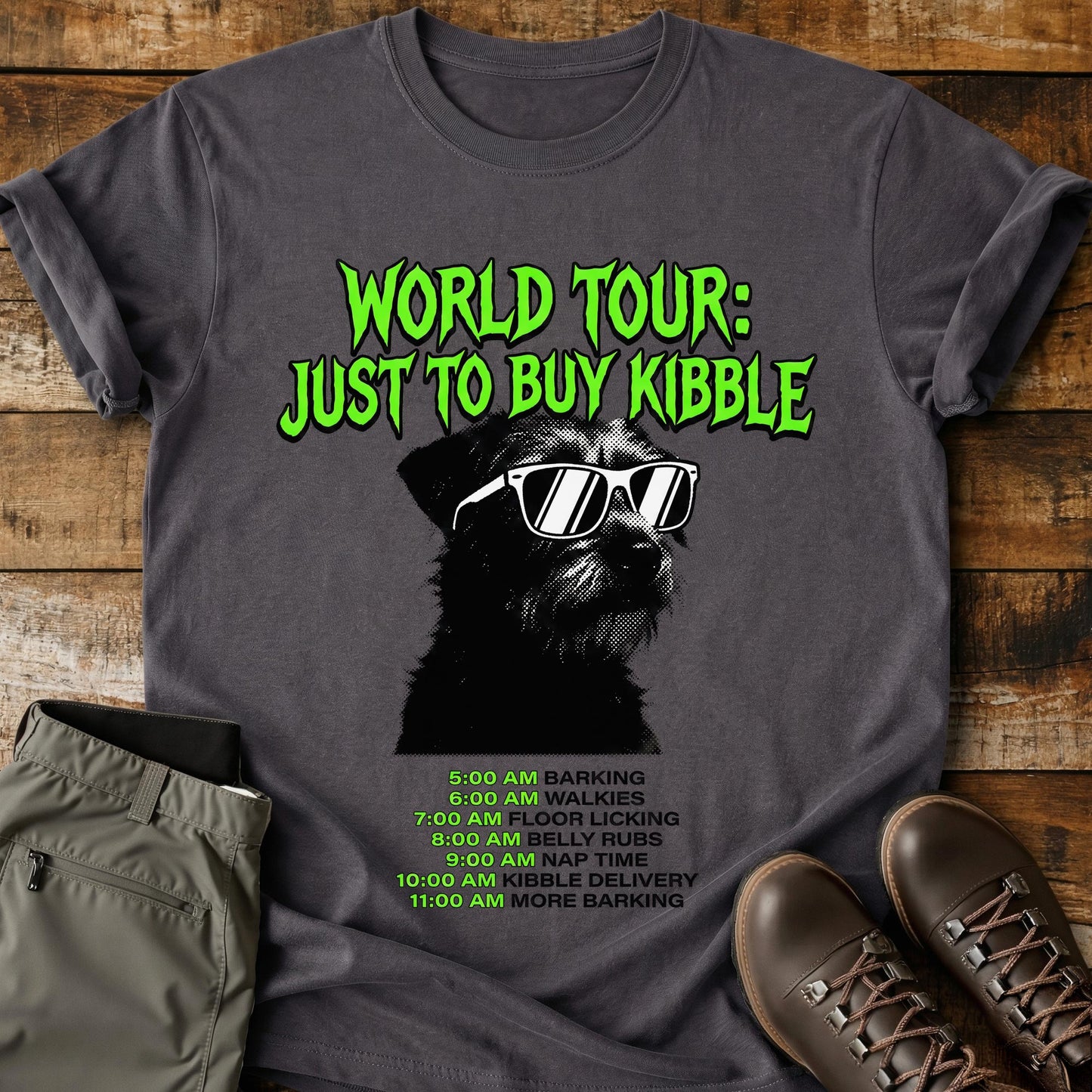 World Tour Just To Buy Kibble T-Shirt