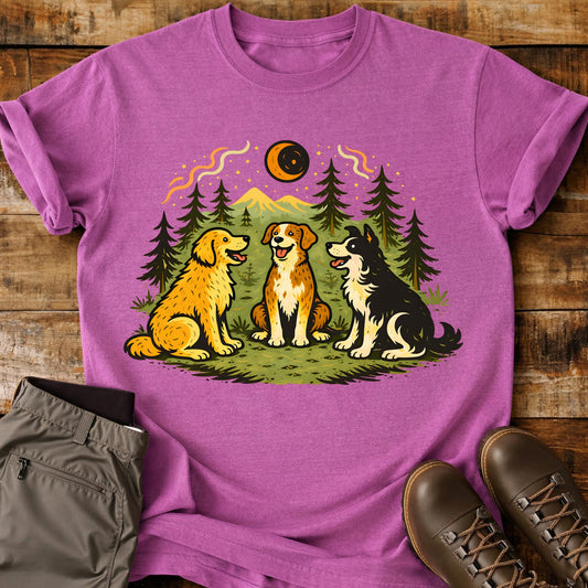 Three Dogs Outdoors Adventure T-Shirt