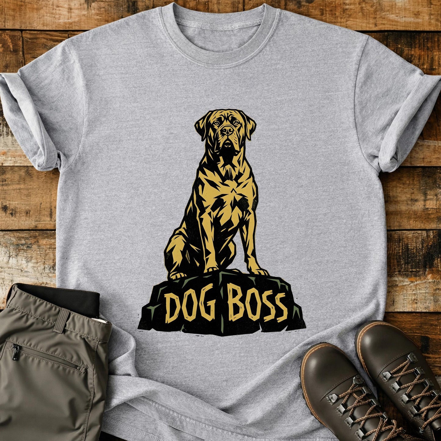 Dog Boss Statuesque T-Shirt