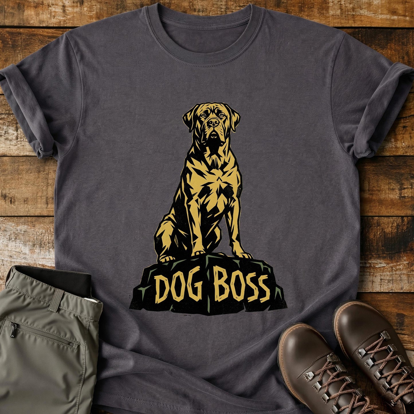 Dog Boss Statuesque T-Shirt