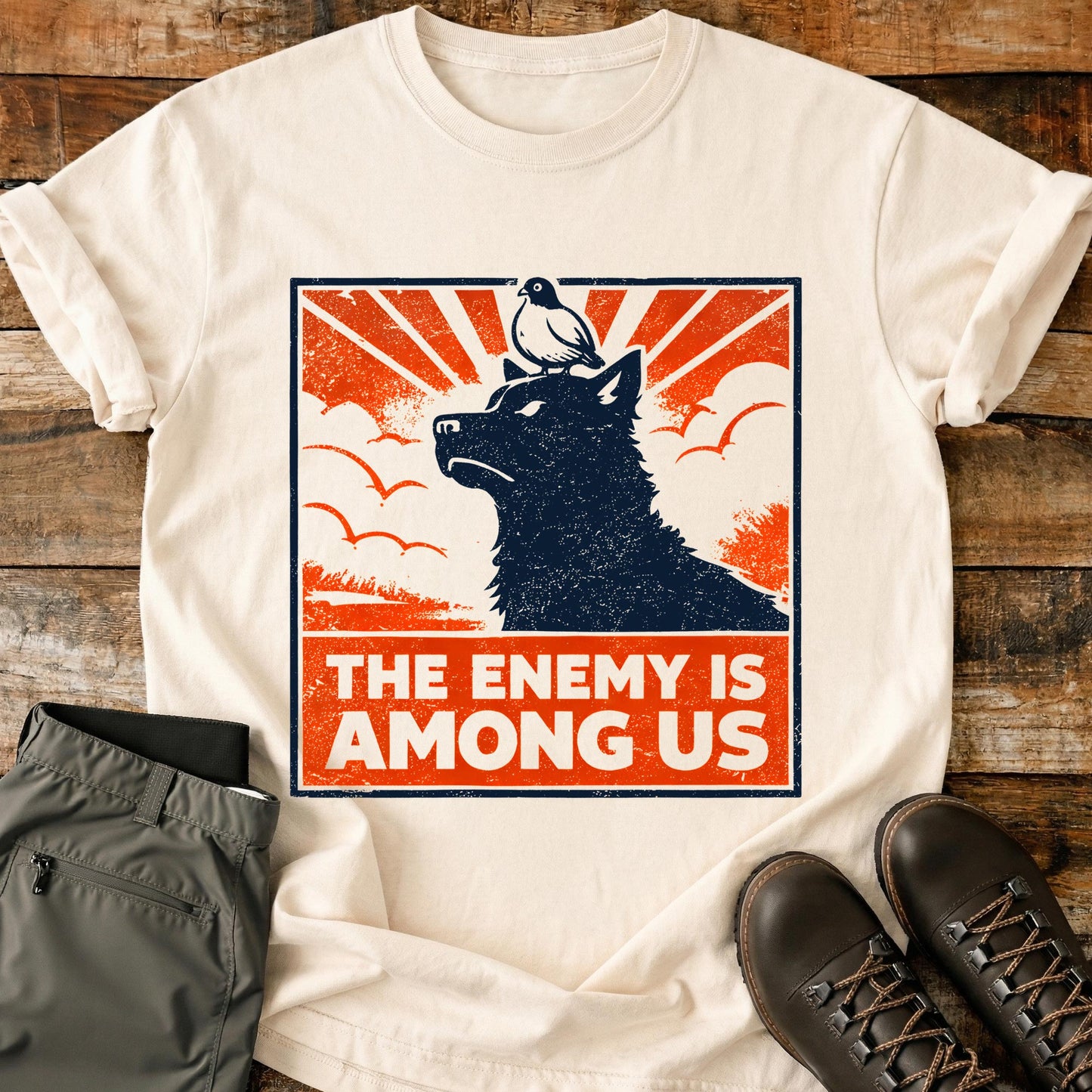 The Enemy Is Among Us T-Shirt