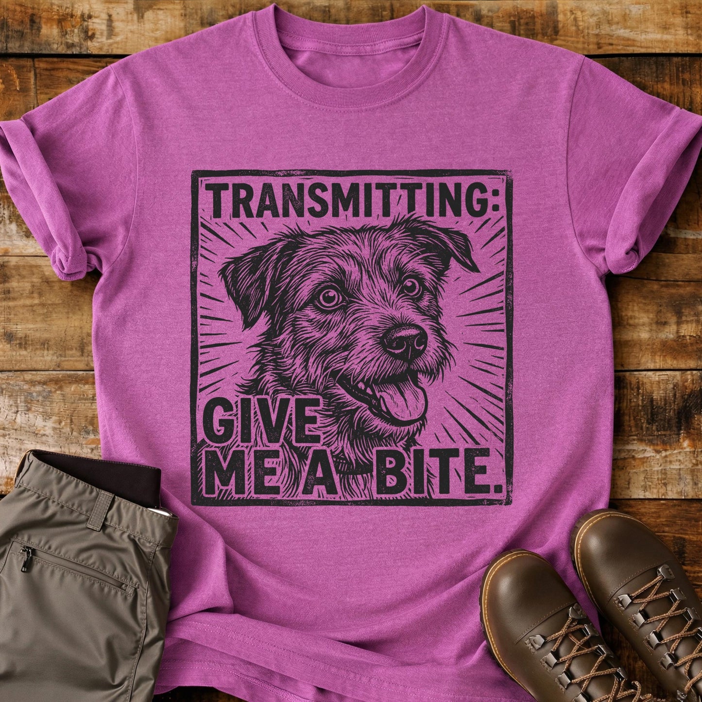 Transmitting Give Me A Bite T-Shirt