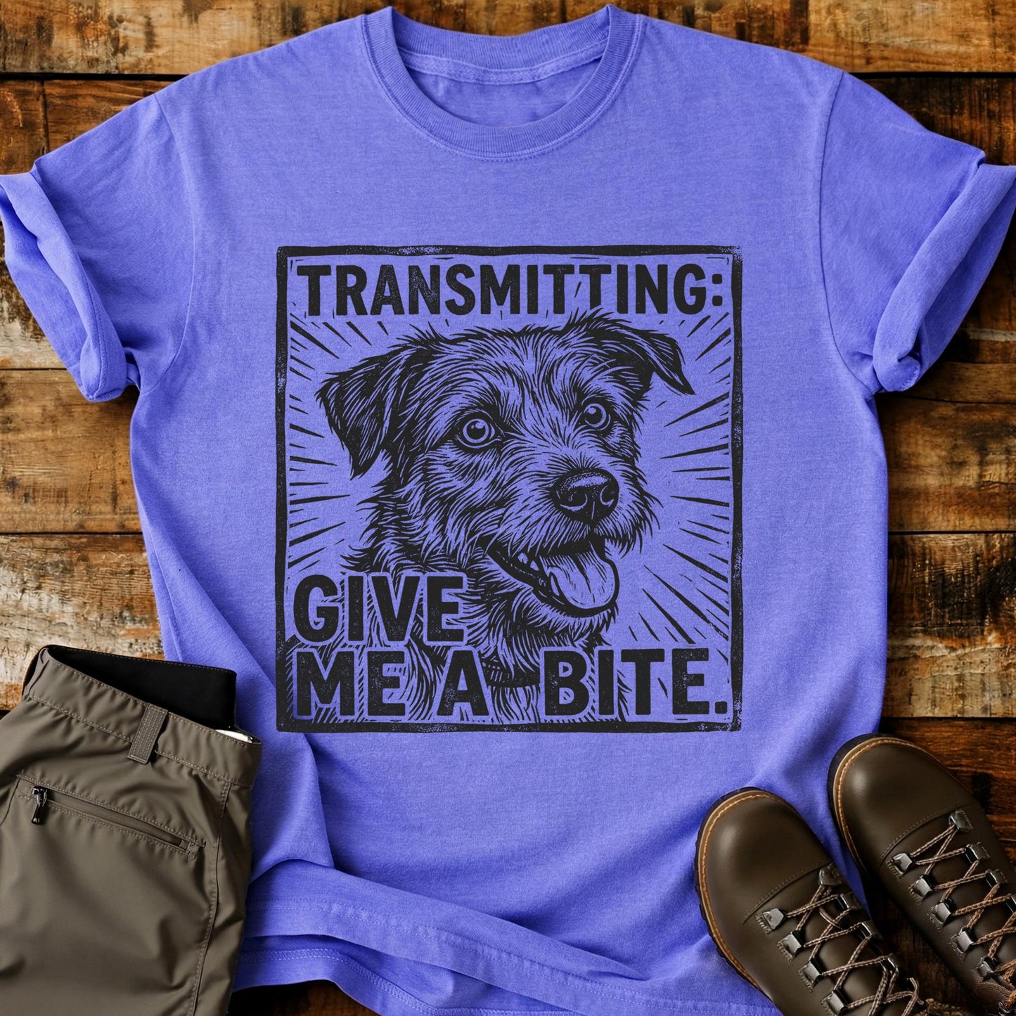 Transmitting Give Me A Bite T-Shirt