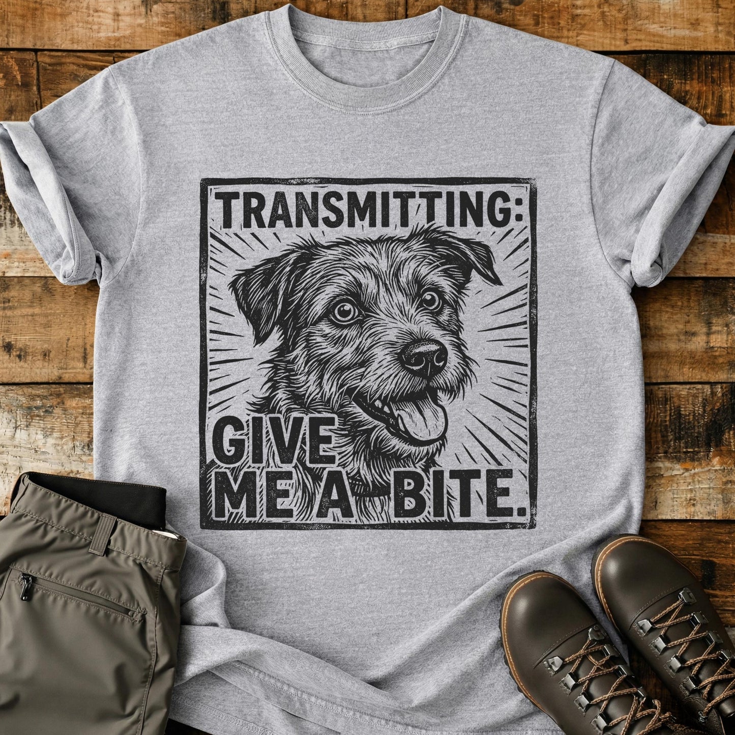 Transmitting Give Me A Bite T-Shirt