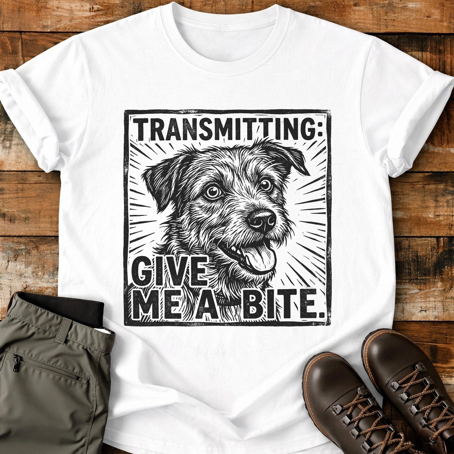Transmitting Give Me A Bite T-Shirt