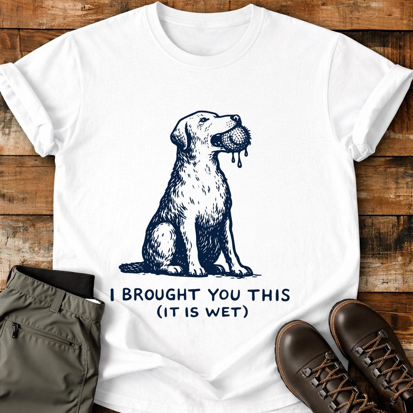 I Brought You This It Is Wet T-Shirt