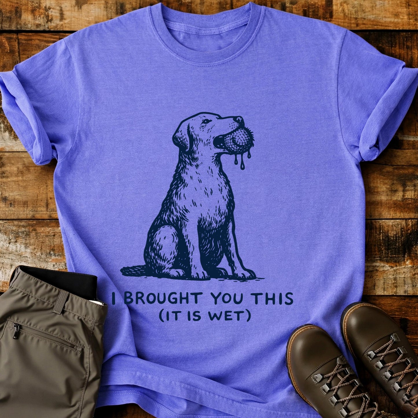 I Brought You This It Is Wet T-Shirt