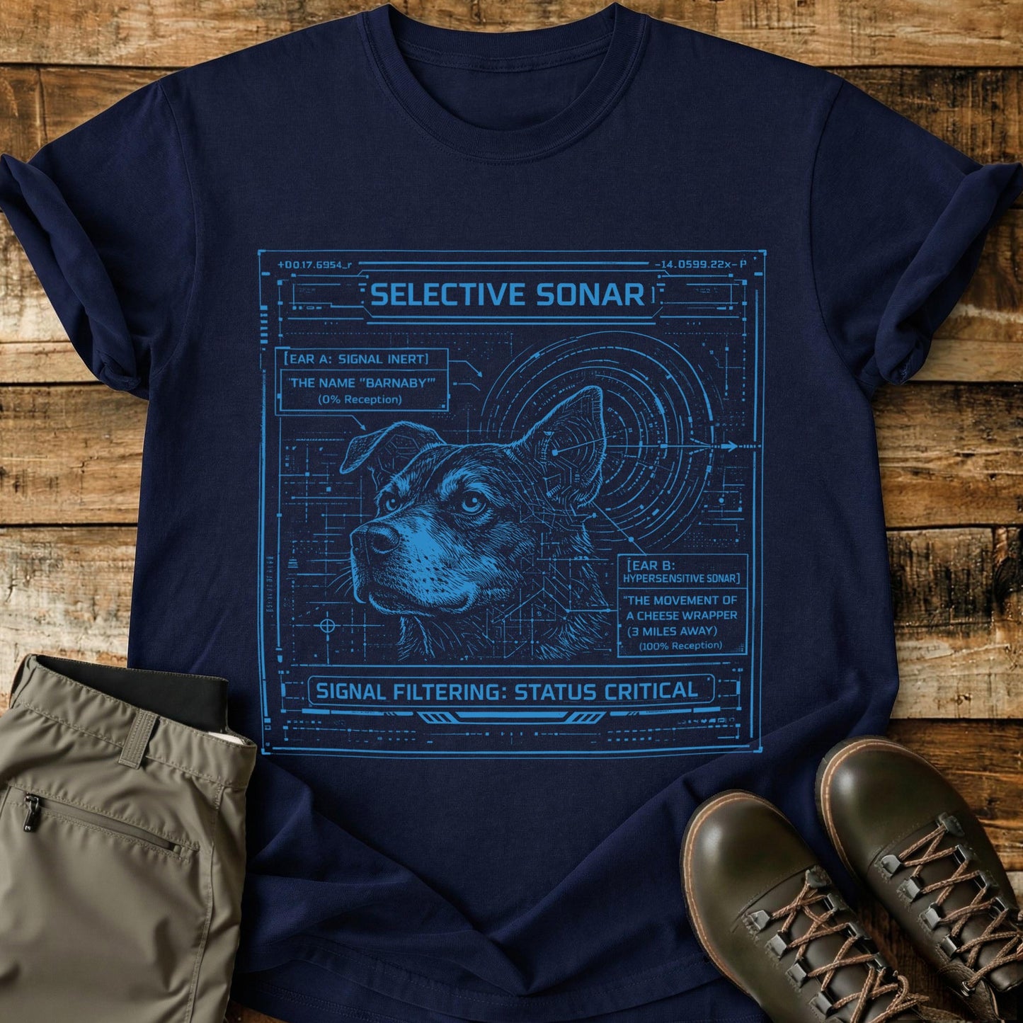 Selective Sonar Diagram T-Shirt