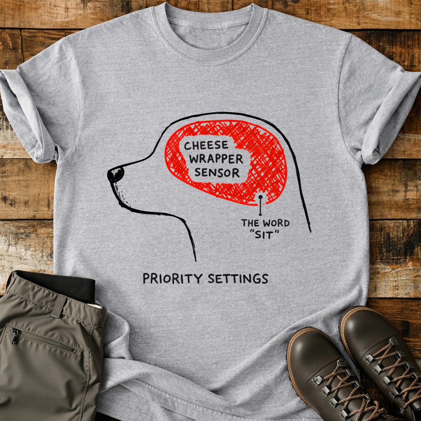Cheese Wrapper Sensor T-Shirt