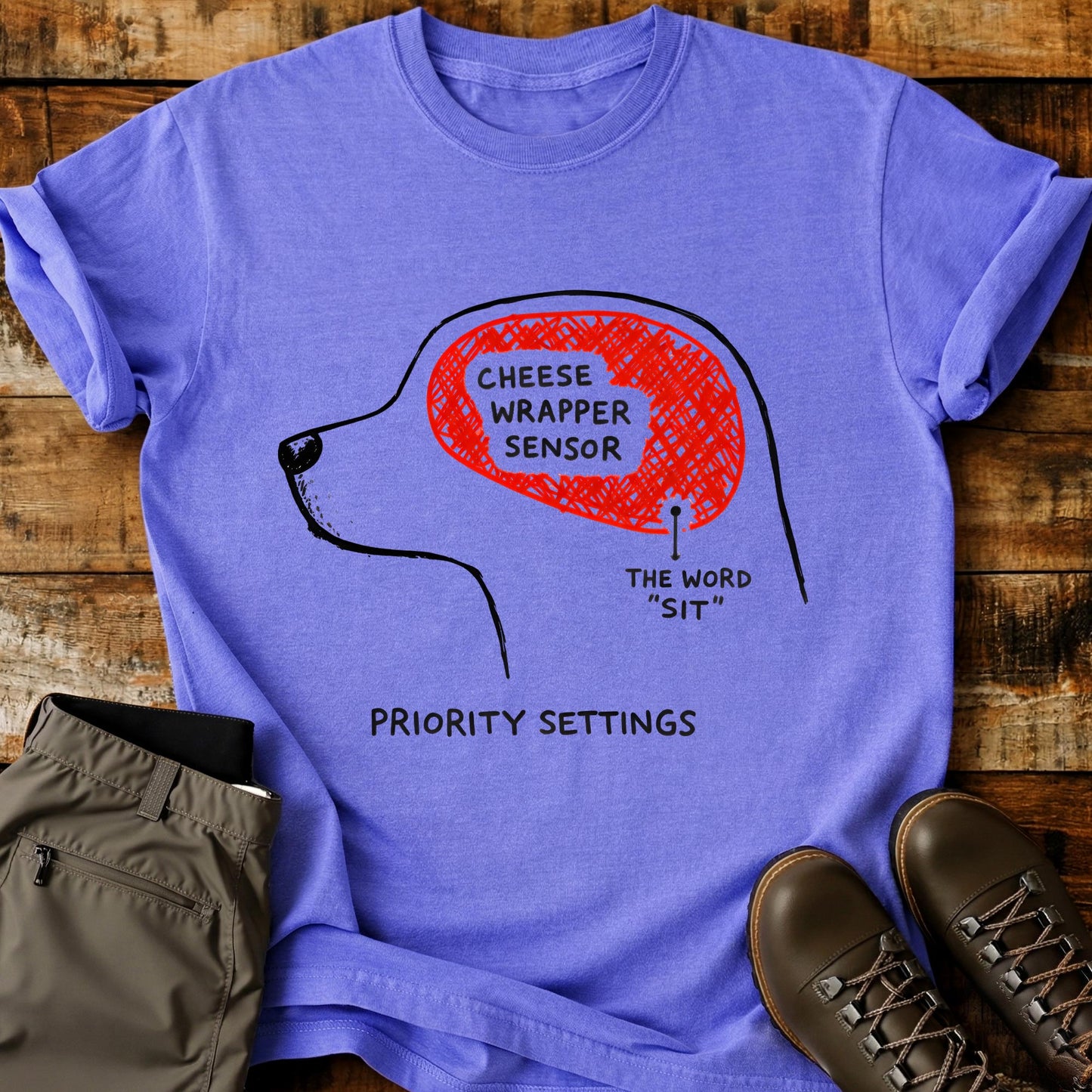 Cheese Wrapper Sensor T-Shirt