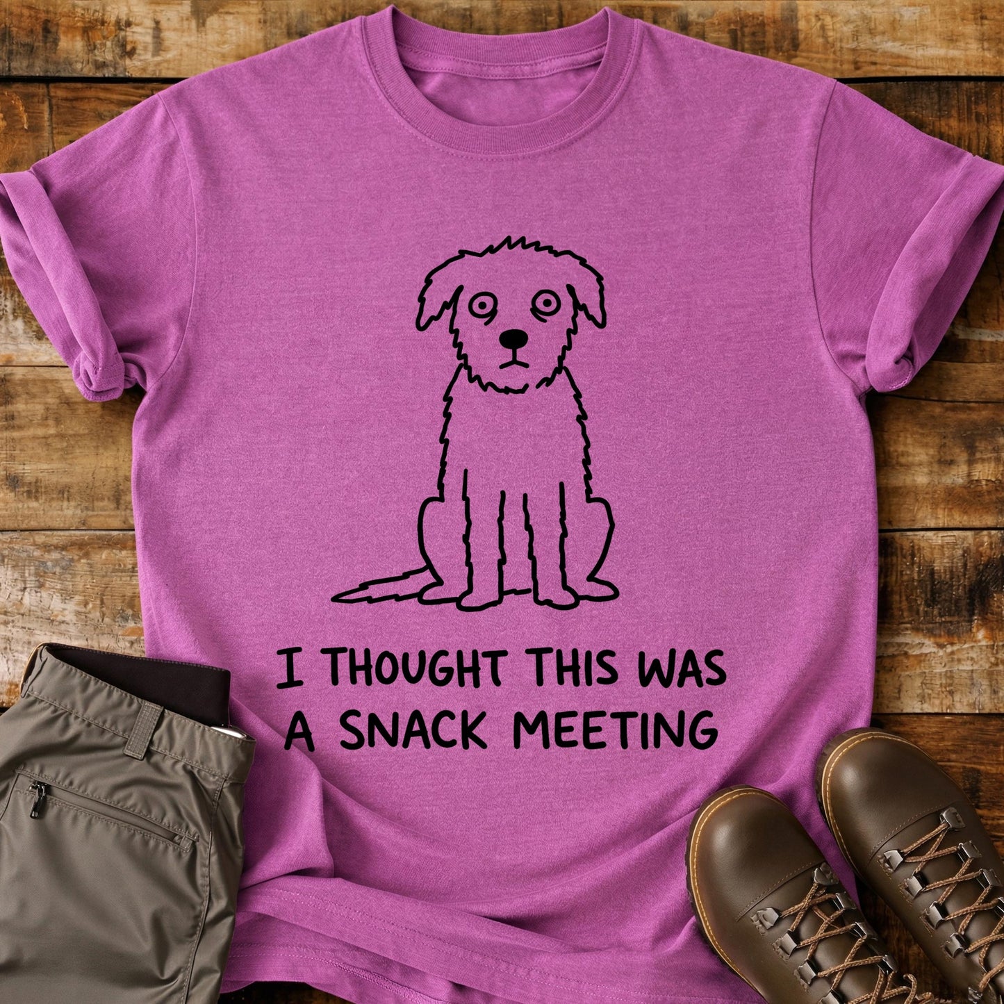 I Thought This Was A Snack Meeting T-Shirt