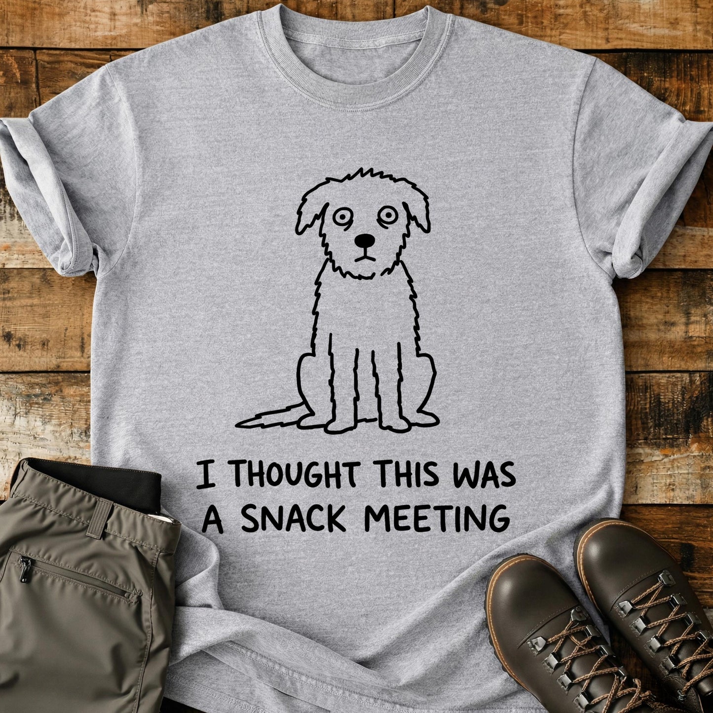 I Thought This Was A Snack Meeting T-Shirt
