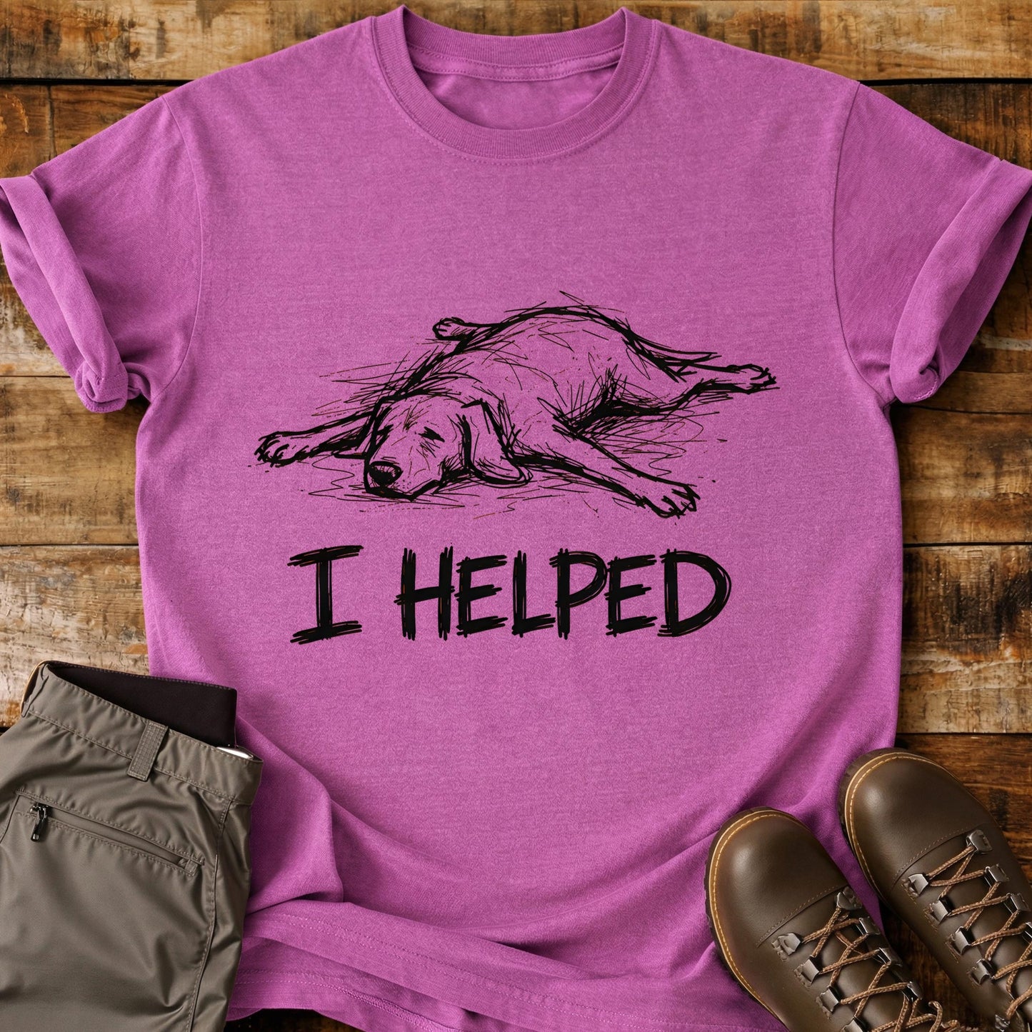 I Helped T-Shirt