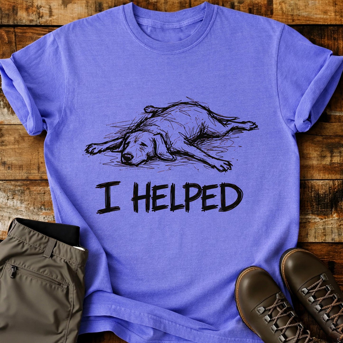 I Helped T-Shirt