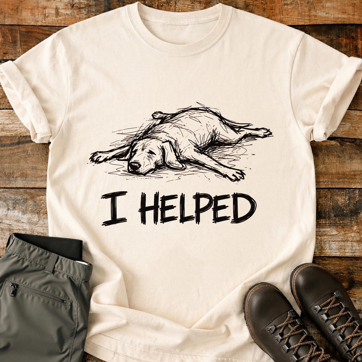 I Helped T-Shirt
