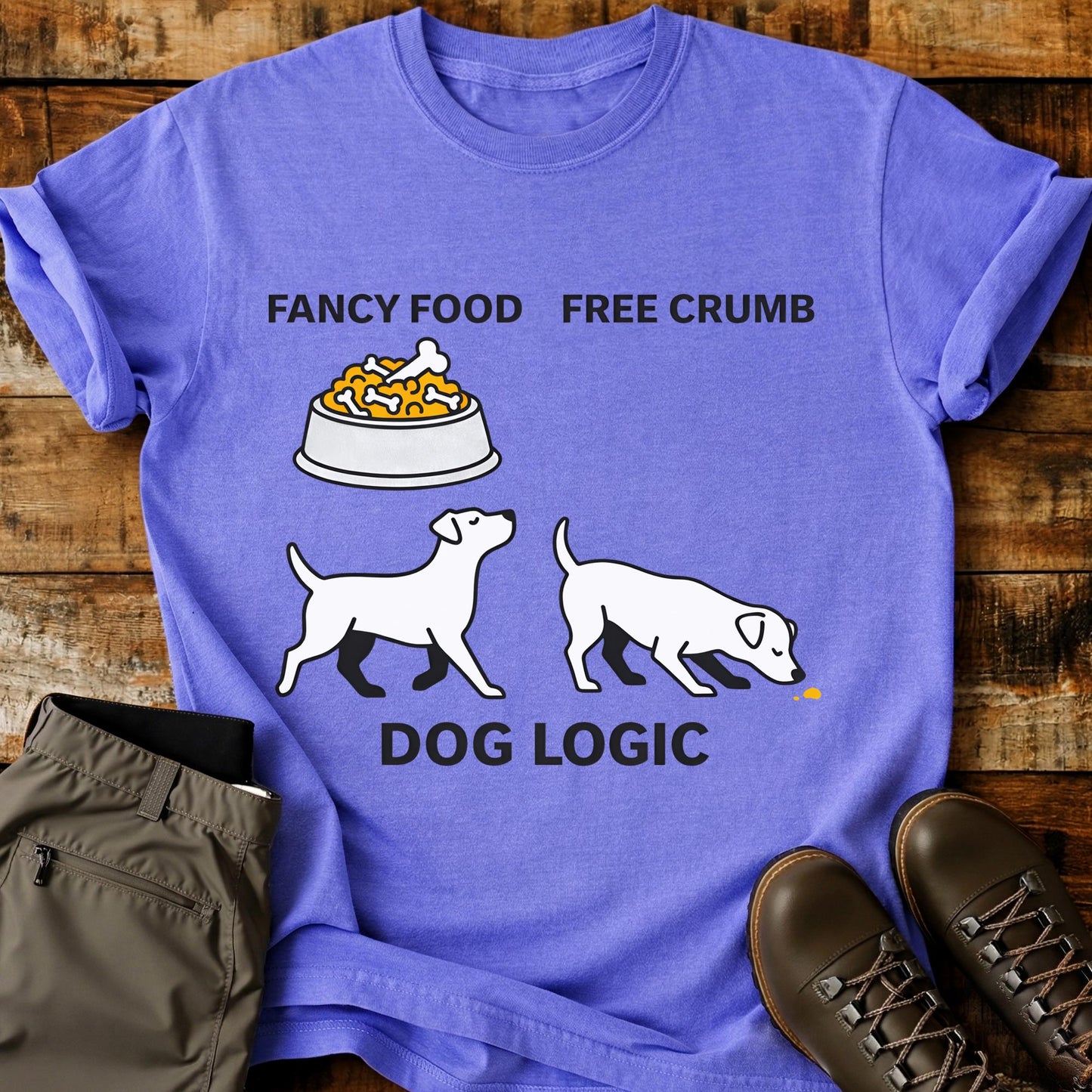 Dog Logic Fancy Food T-Shirt