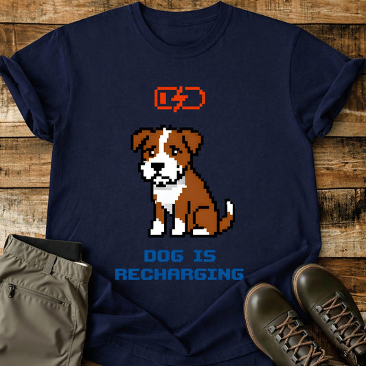 Dog Is Recharging T-Shirt