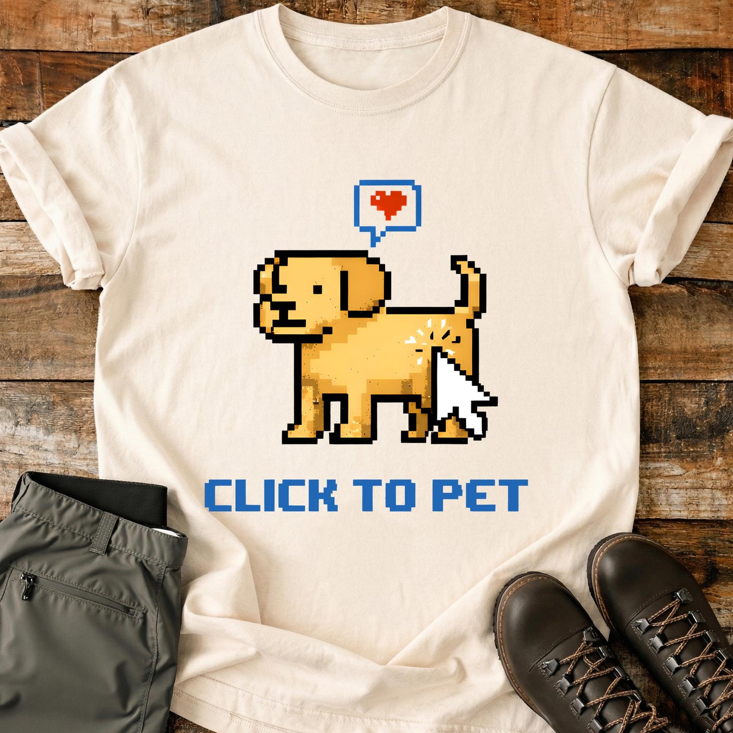 Click To Pet T-Shirt