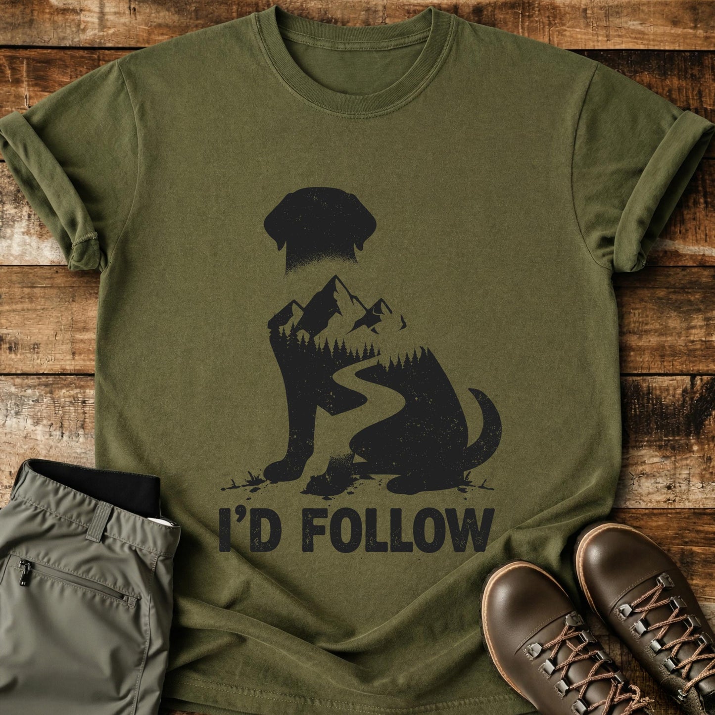 I’d Follow Silhouette T-Shirt