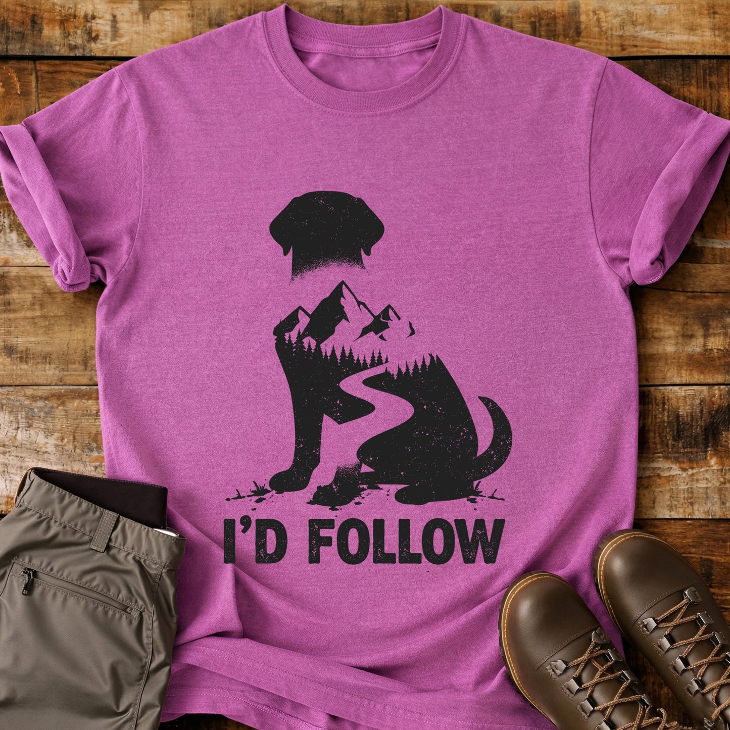 I’d Follow Silhouette T-Shirt