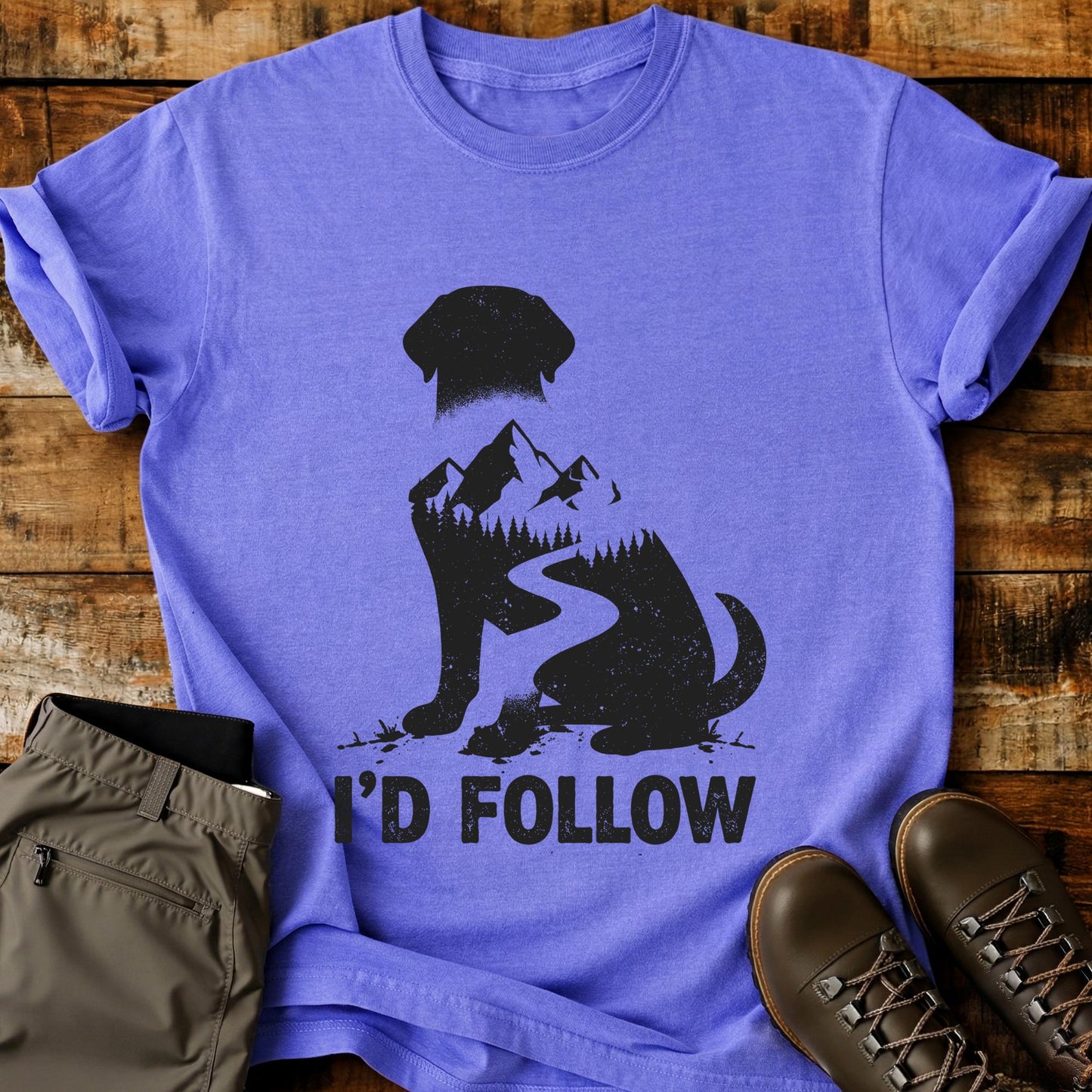 I’d Follow Silhouette T-Shirt
