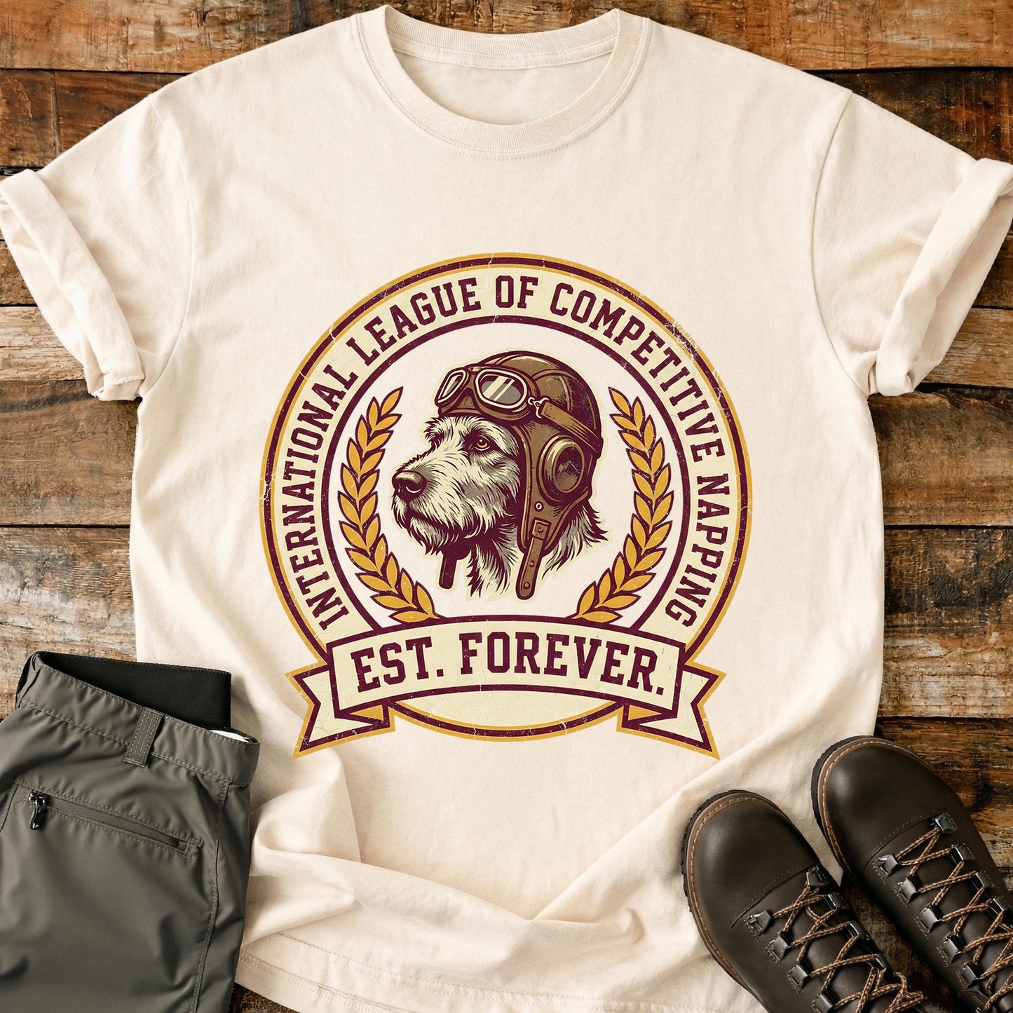 International League Of Competitive Napping T-Shirt