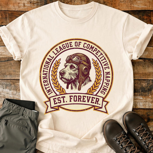 International League Of Competitive Napping T-Shirt