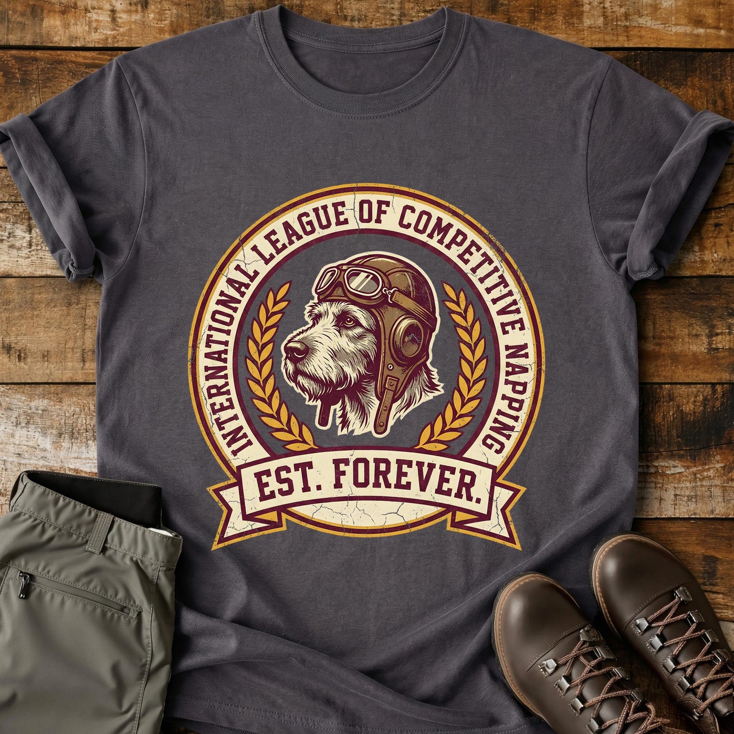 International League Of Competitive Napping T-Shirt