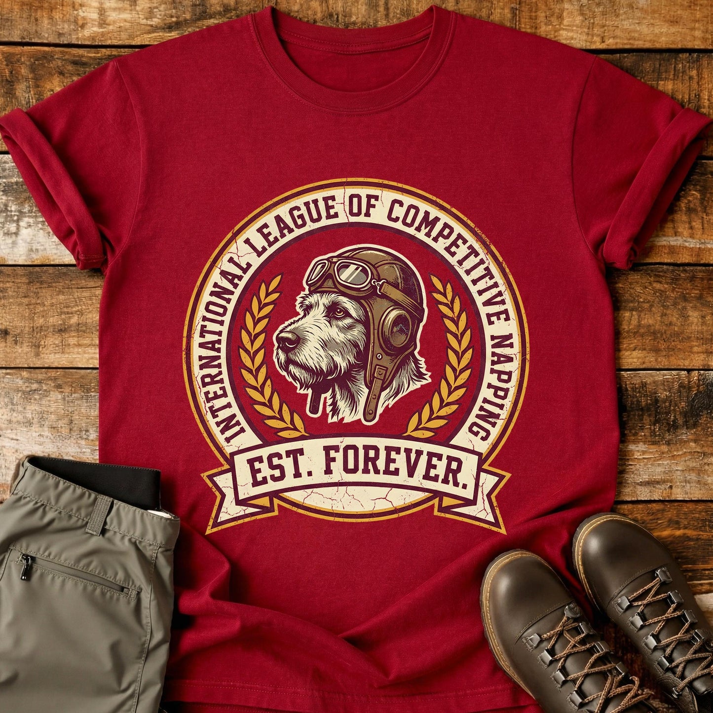 International League Of Competitive Napping T-Shirt