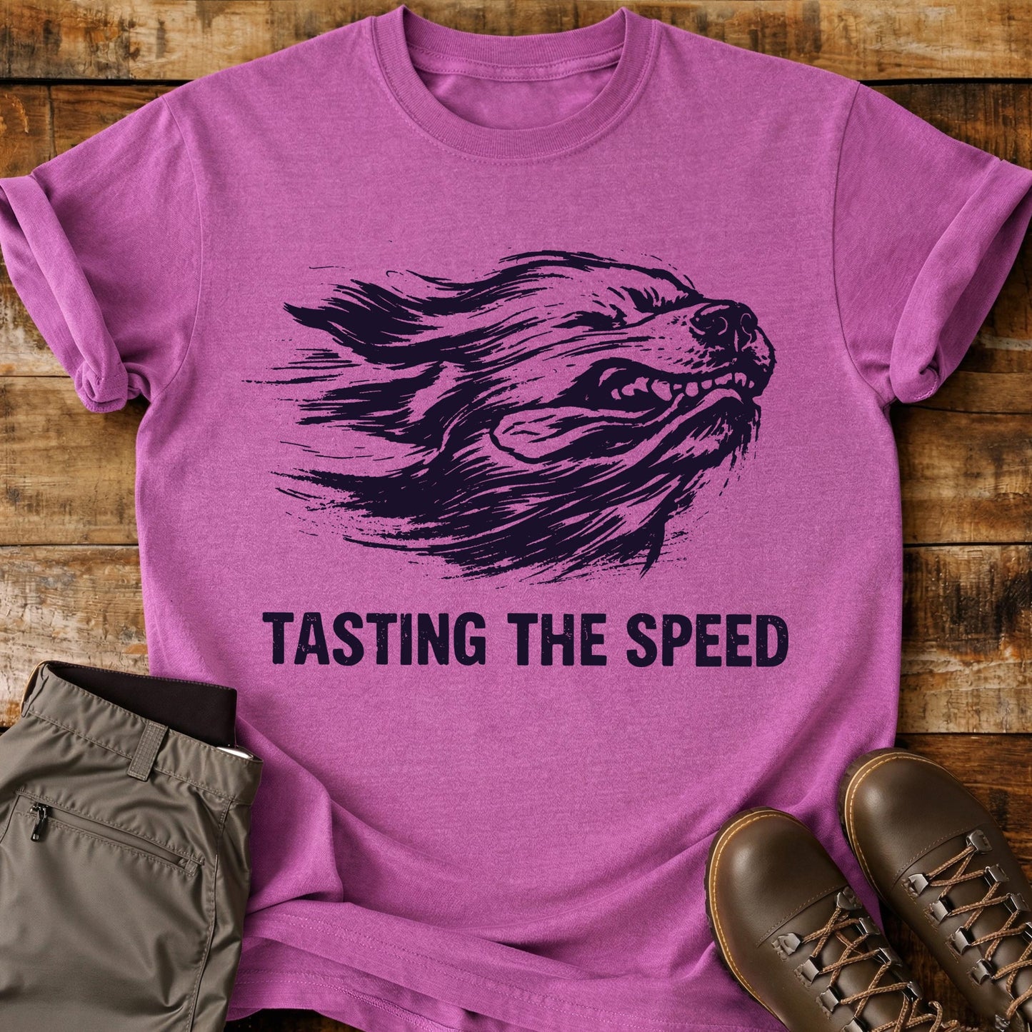 Tasting The Speed Tongue T-Shirt