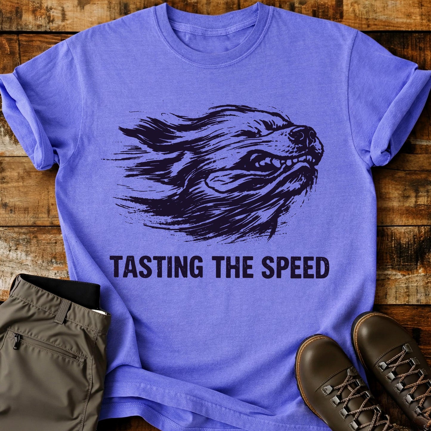 Tasting The Speed Tongue T-Shirt