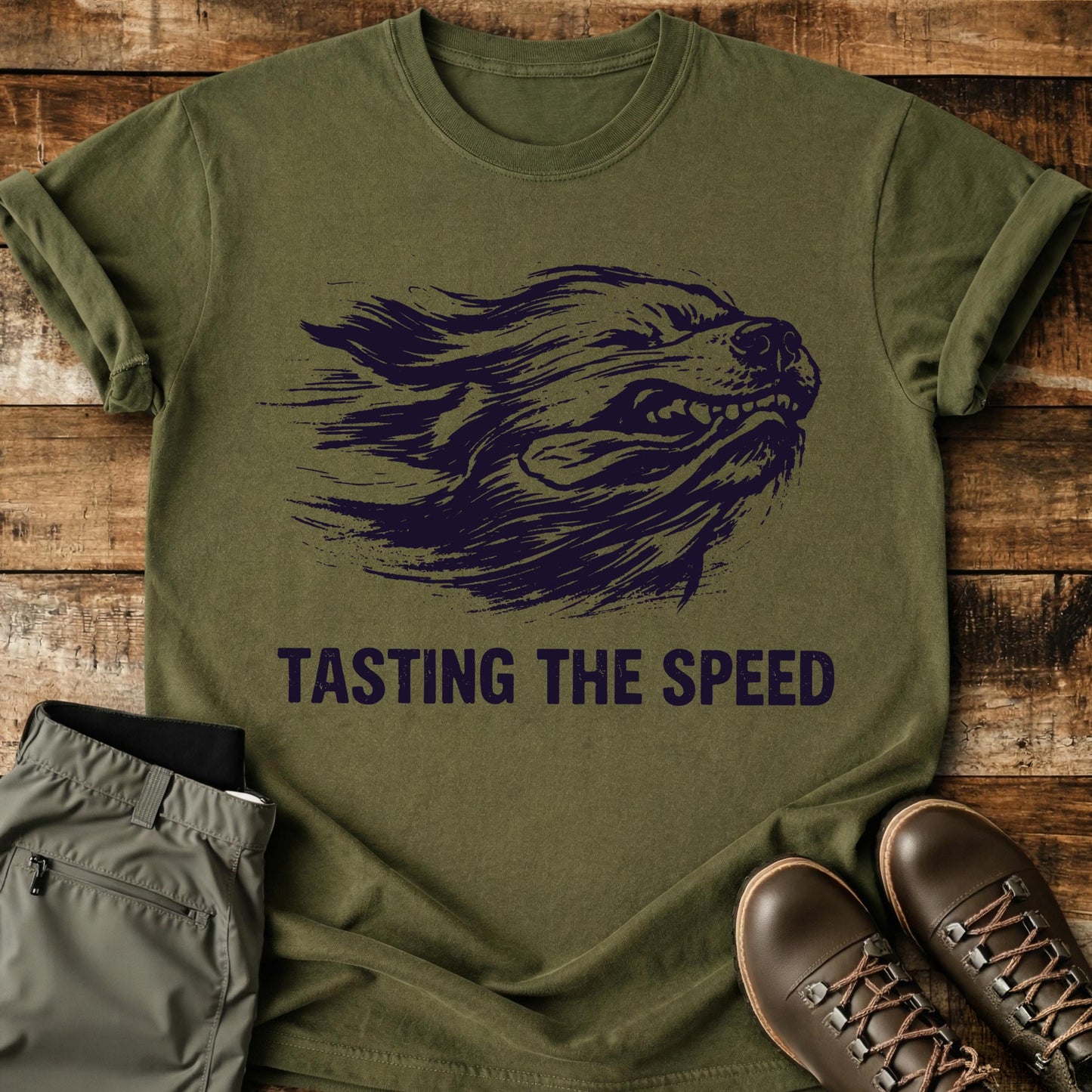 Tasting The Speed Tongue T-Shirt