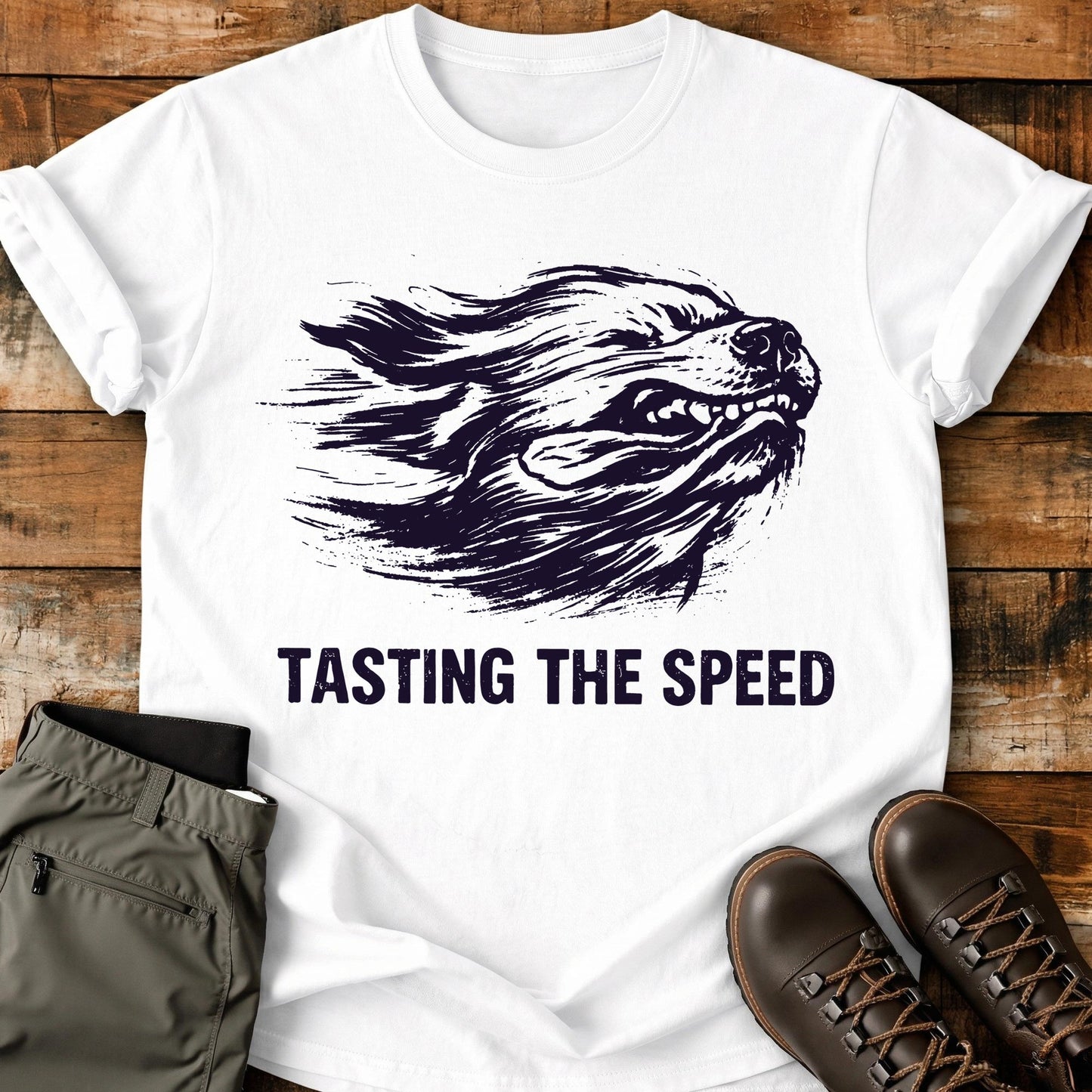 Tasting The Speed Tongue T-Shirt