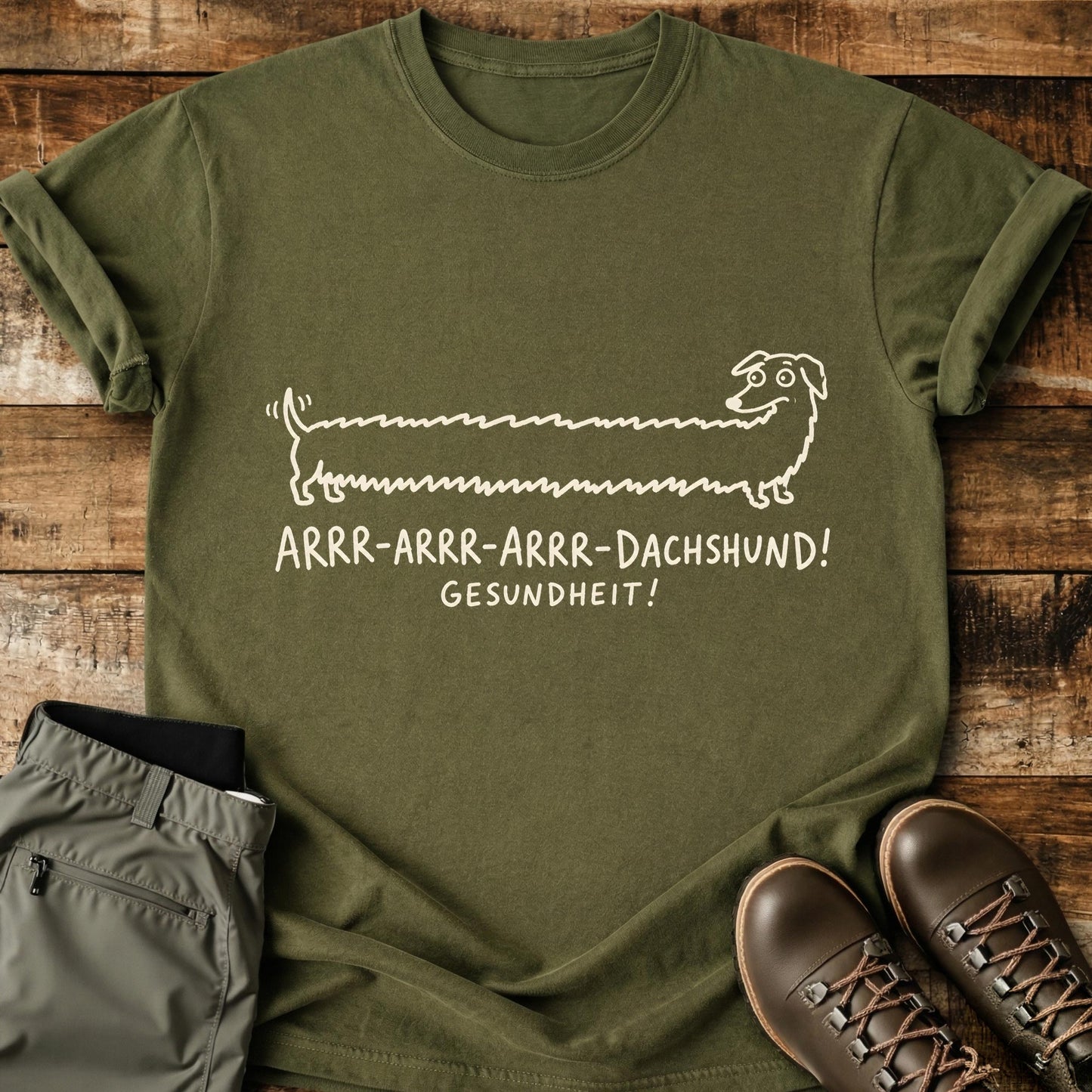 Arrr-Arrr-Arrr-Dachshund T-Shirt