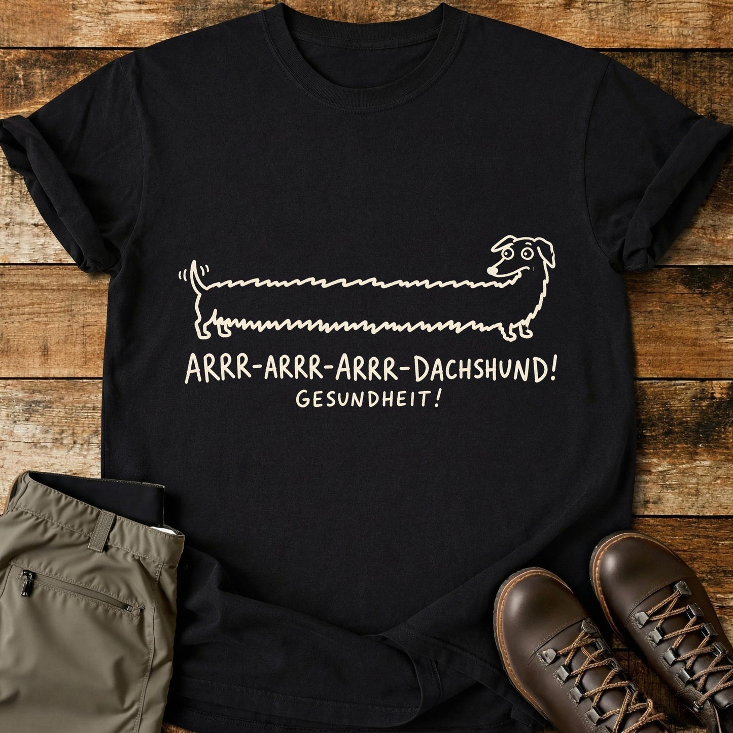 Arrr-Arrr-Arrr-Dachshund T-Shirt